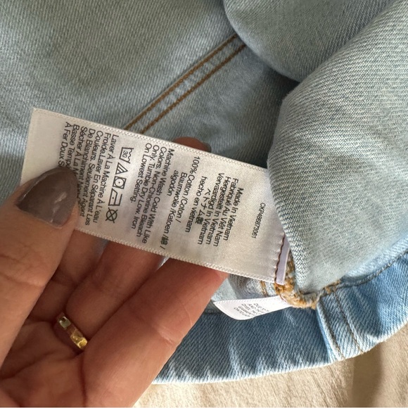 NWT Madewell Denim A-Line Sleeveless Mini Dress - Picture 15 of 15
